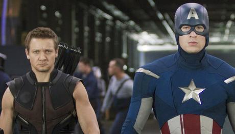 Capitán América y Ojo de Halcón hablan de 'Los Vengadores: La Era de Ultrón'