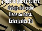 Todo tiene tiempo