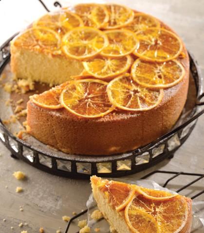 Pastel de naranja