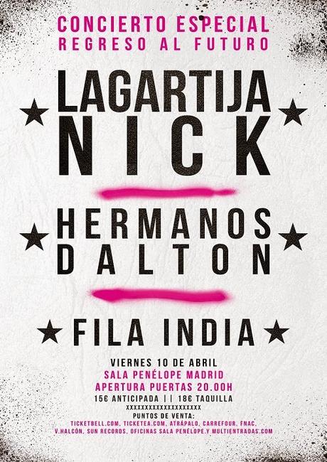 Concierto Especial Regreso al Futuro: Lagartija Nick, Hermanos Dalton y Fila India