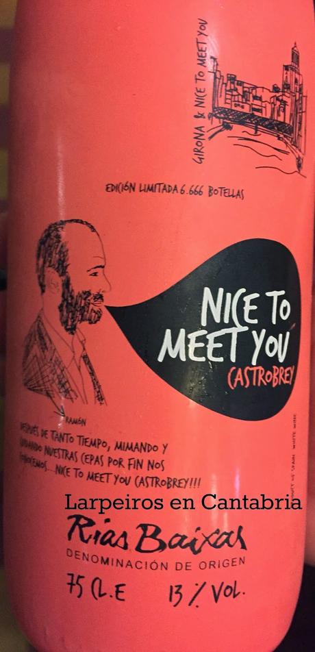 Vino Blanco Nice To Meet You 2013: De un amigo por un amigo