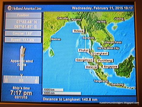 Crucero en el Ms VOLENDAM; de Singapur al corazón de Malasia y Myanmar