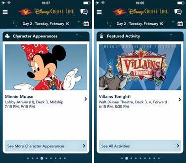 app, wifi, Disney Dream, crucero Disney