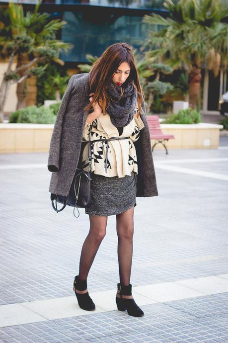 Aztec Cardigan For A Busy Day Aztec Cardigan For A Busy Day