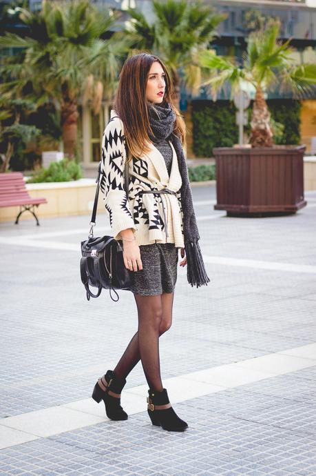 Aztec Cardigan For A Busy Day Aztec Cardigan For A Busy Day