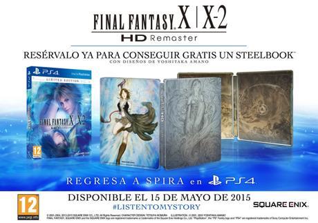Final Fantasy X/X-2 HD Remaster ya tiene fecha para PS4 en Europa final-fantasy-x-x-2-ps4-edicion-especial