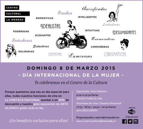 El Centro Cultural La Moneda celebrará este 8 de marzo, el Día Internacional de la Mujer‏