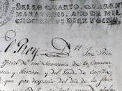Cédula real para independencia Retiendas