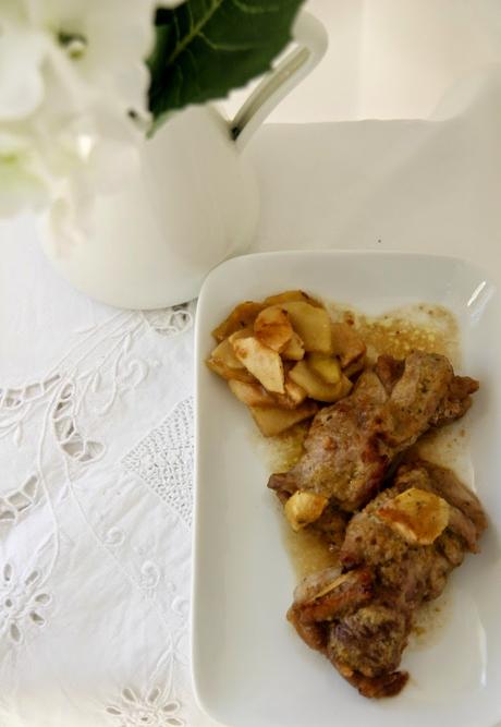 receta: rollitos de cerdo rellenos de crema de castañas