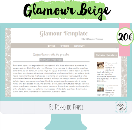 Plantillas Prediseñadas para Blogger