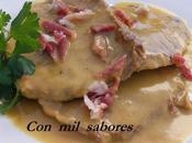 Lomo salsa jamón