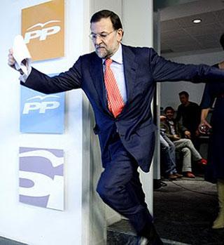Rajoy se cae