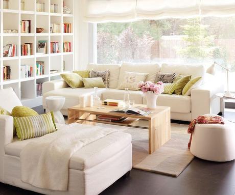 10 salones pequeños y perfectos · ElMueble.com · Salones
