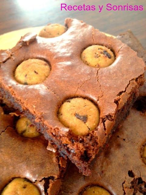 BROWNIE  CON GALLETITAS CHIPS AHOY!