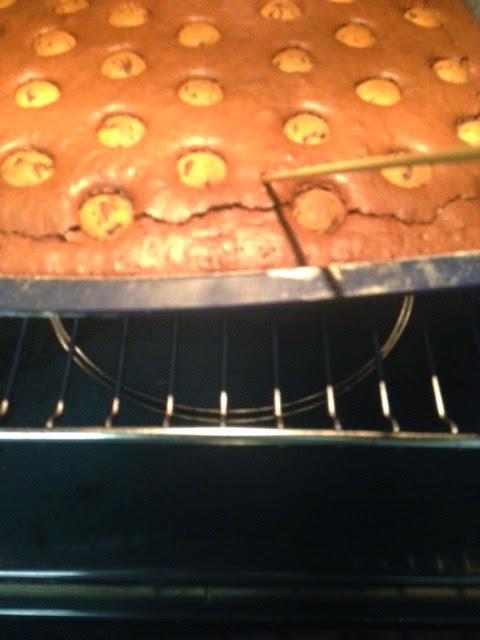 BROWNIE  CON GALLETITAS CHIPS AHOY!