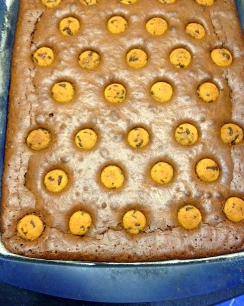 BROWNIE  CON GALLETITAS CHIPS AHOY!