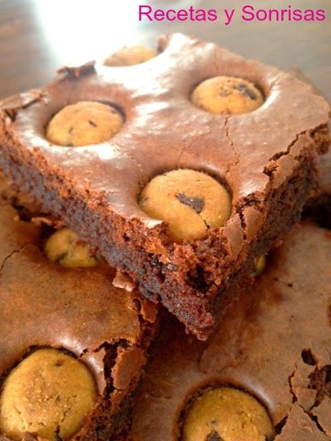 BROWNIE  CON GALLETITAS CHIPS AHOY!