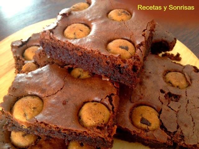 BROWNIE  CON GALLETITAS CHIPS AHOY!