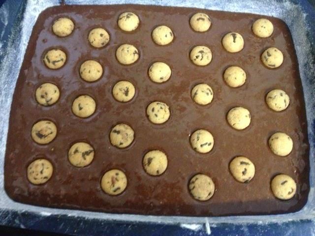 BROWNIE  CON GALLETITAS CHIPS AHOY!