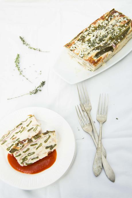 Flan de Judías Verdes