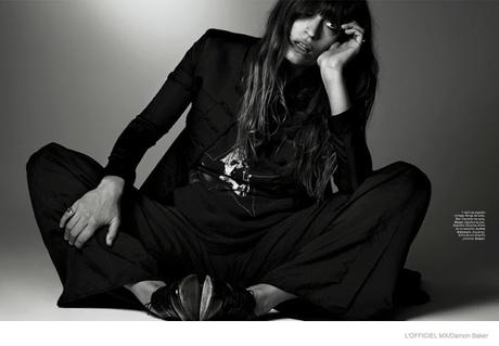 Caroline de Maigret luce trés chic para L'Officiel México