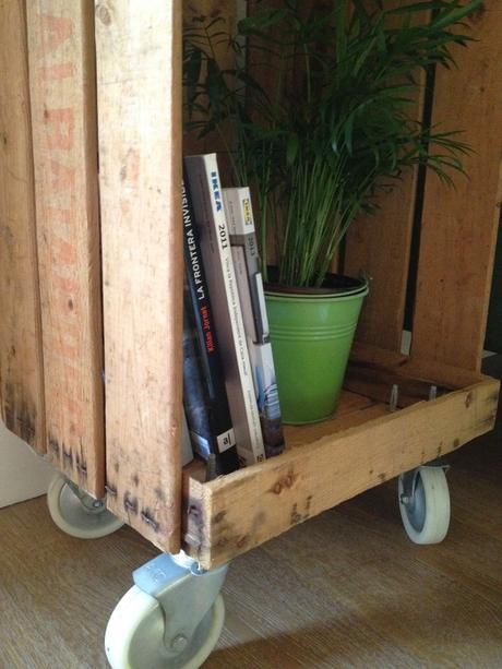 Una mesita con una caja de fruta by Lingos world Una mesita con una caja de fruta by Lingos world