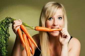 Comer zanahorias