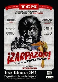 TCM y CINETECA: ¡Zarpazos! Un viaje por el Spanish Horror‏