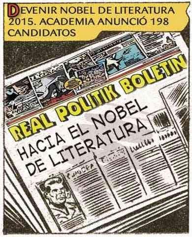 front page cómic - premio nobel de literatura 2015