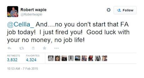 Bad buzz, despedida por culpa de un tweet 2