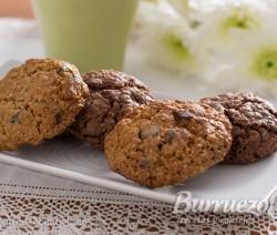 Cookies con pepitas de chocolate Cookies con pepitas de chocolate de Burruezo congelados.