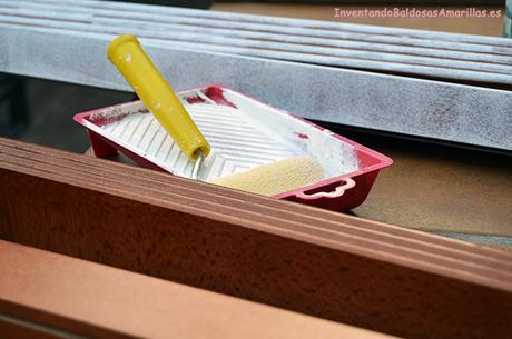 Pintar con rodillo como pintar madera