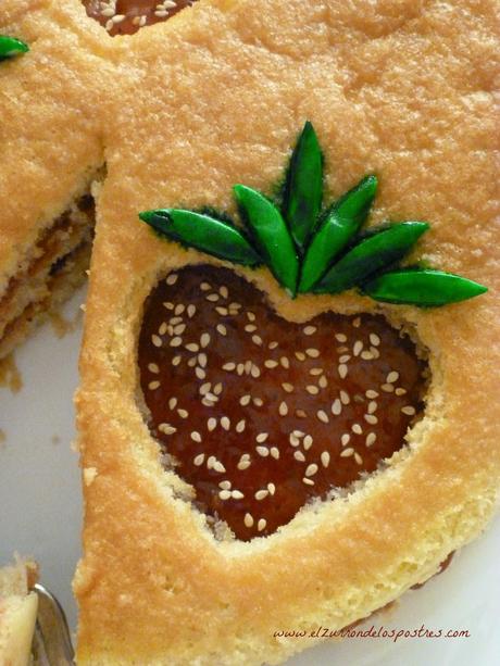 Tarta de Fresa con Mermelada