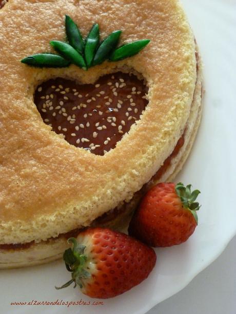 Tarta de Fresa con Mermelada