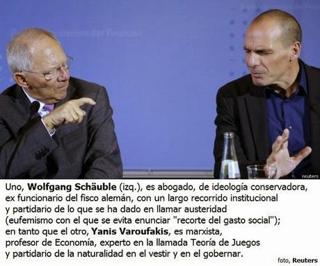 Grecia: La lid Syriza-neoliberales toca el tuétano de la UE y del sistema schaeuble - varoufakis