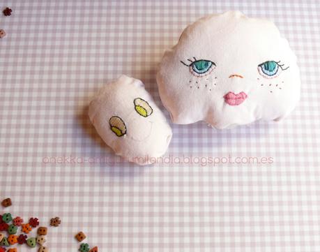 embroidered faces for dolls