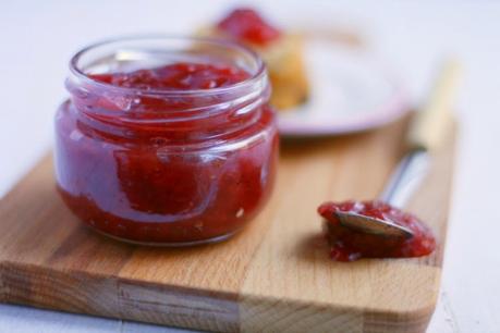 Mermelada de fresa casera más rica de lo normal