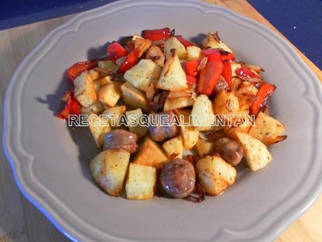CHORIZO CRIOLLO CON PATATAS