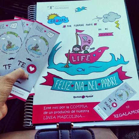 Marca Páginas Eva Rogado Día del Padre