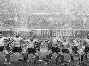 Fotos Rugby: Haka bajo lluvia