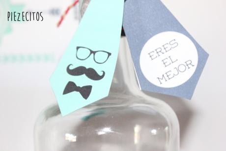 Lámina hipster para el día del padre gratis