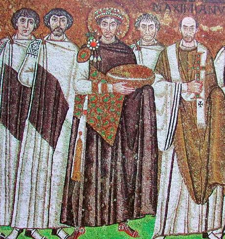 El cortejo de Justiniano