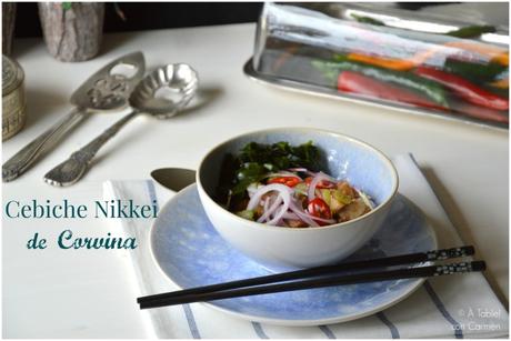 Cebiche Nikkei de Corvina