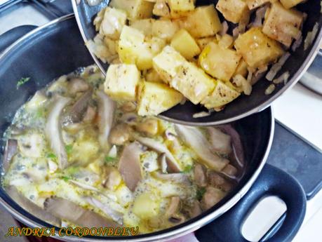 BIELORRUSIA. SOPA GRIBNOY. ANDREA POR EL MUNDO. RECETA VEGANA.