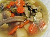 Bielorrusia. sopa gribnoy. andrea mundo. receta vegana.