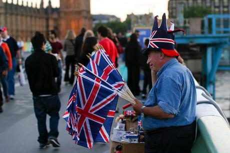 Vendedor en Londres - Foto:  Brian Jeffery Beggerly