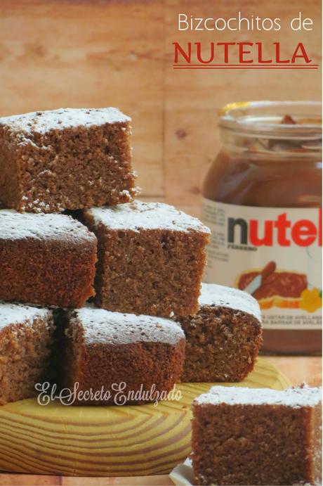 EL INVITADO DEL MES: EL SECRETO ENDULZADO. BIZCOCHITOS DE NUTELLA