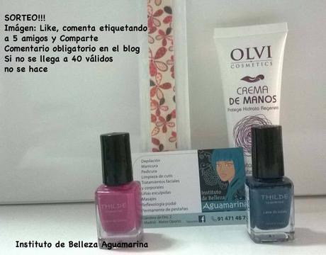 SORTEO!!! Pack de: Instituto de Belleza Aguamarina