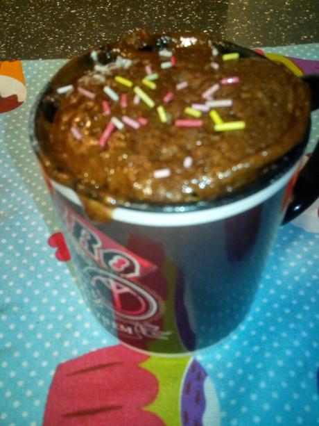 Moka mug cake