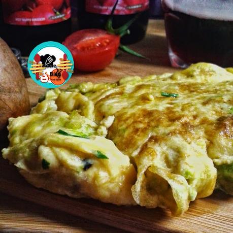 Tortilla con aguacate
